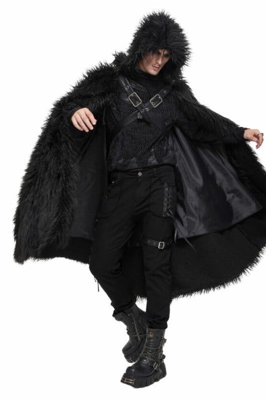 Cloak, Fur Chest Harness