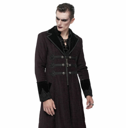 Coat, Gothic Fur Frock