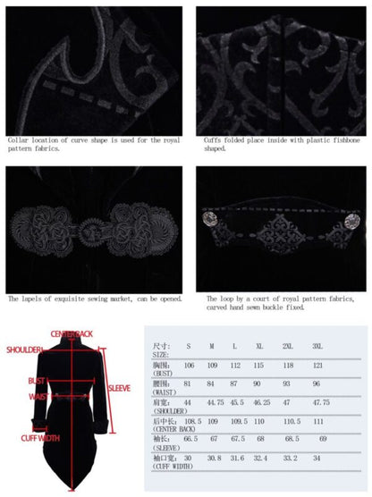 Tail Coat, Swallow Tail Gothic