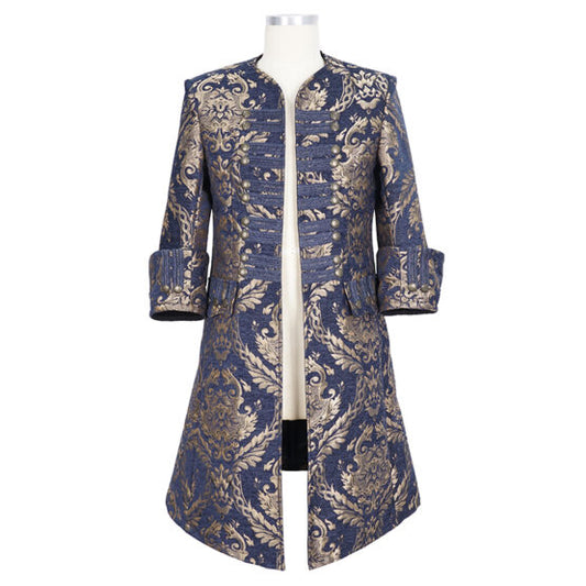 Coat, Frock Military Blue & Gold