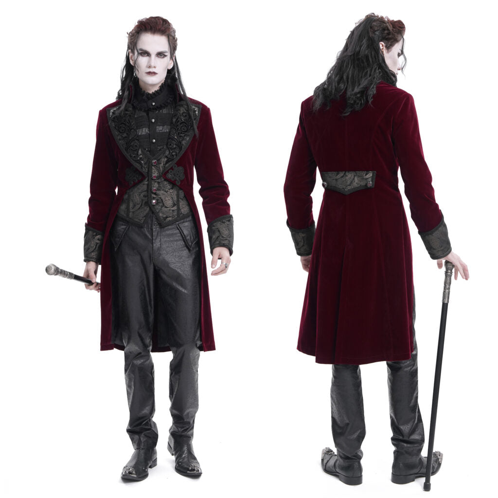 Coat, Paisley tailcoat Vampire