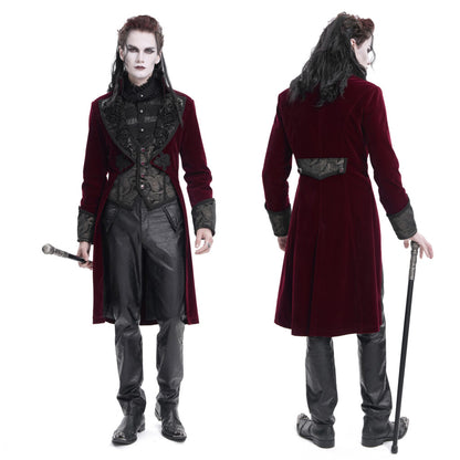 Coat, Paisley tailcoat Vampire