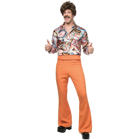 70s Dude, 2 pc-Orange Mixed : Standard