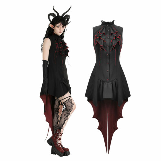 Dress, Batwing A Masquerade Costume Dress, Batwing A Masquerade Costume