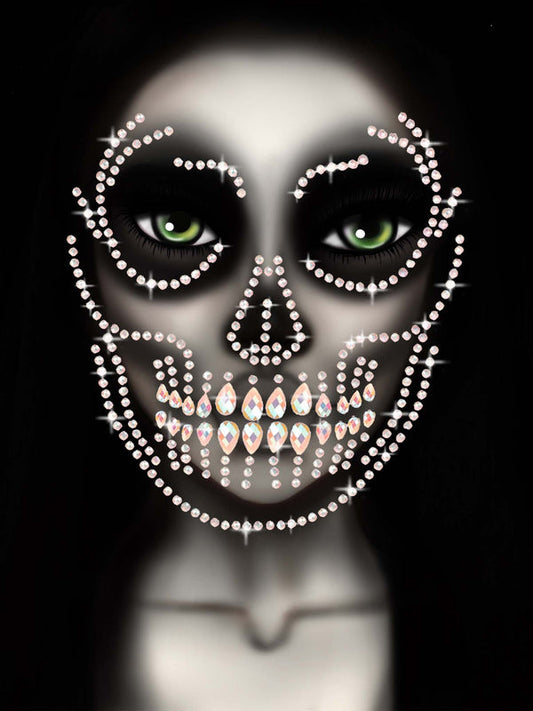 Body Jewelry, Skeleton Skull Glow in the Dark