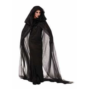 Cape, Hooded Tulle