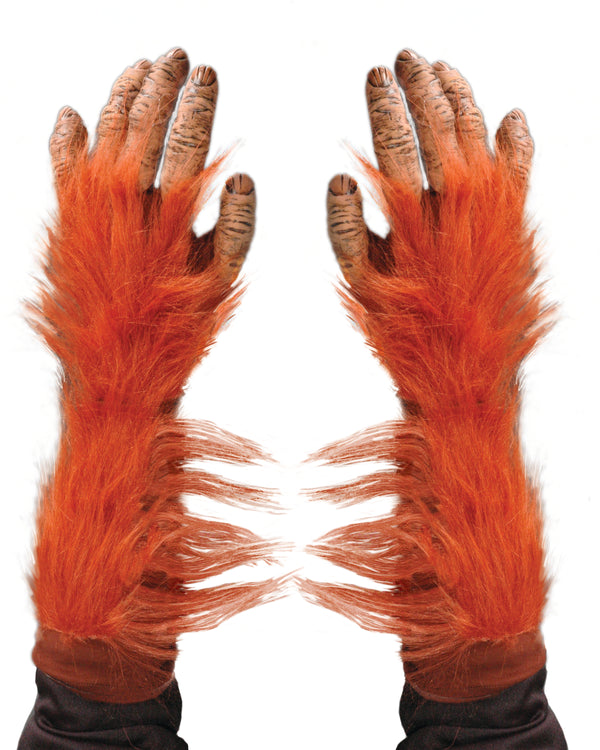 Gloves, Orangutan Fur-  : one size