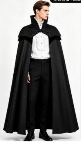 Cape, Vampire Jacquard Black