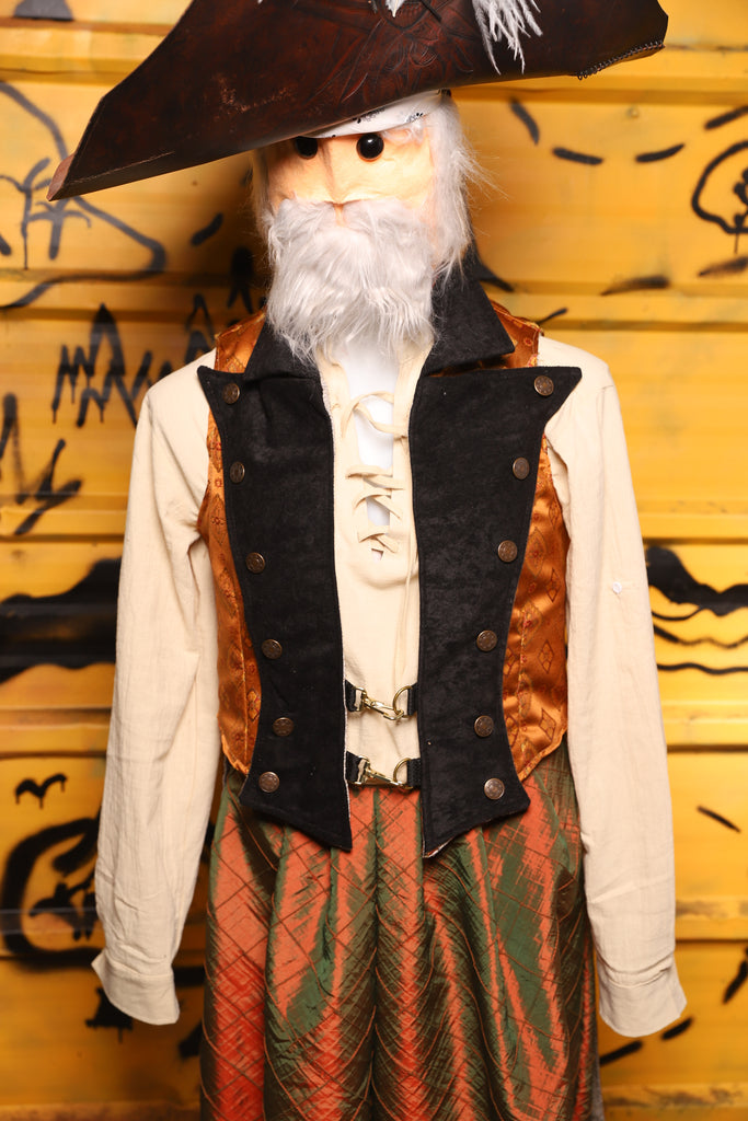 Vest, Tails Swashbuckler Dark Rum 3XL