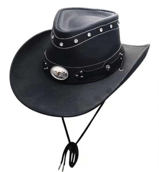 Hat, Cowboy Fancy Black