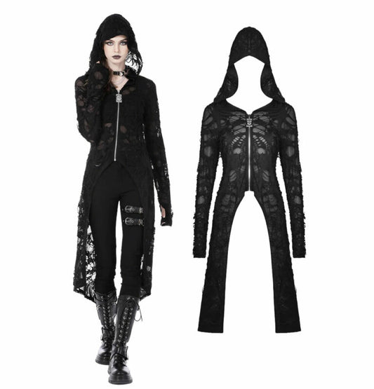 Jacket, Long Punk Ripped