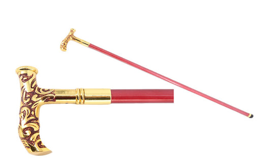 Cane, Flames Red Gold