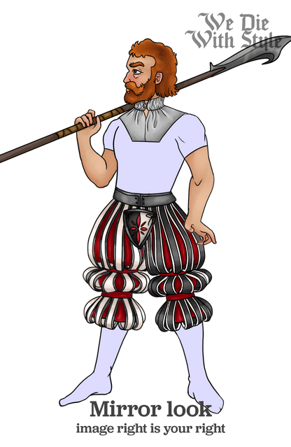 Pants, Landsknecht Pluderhosen