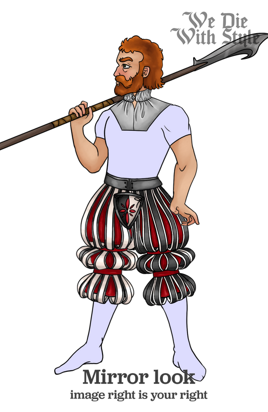 Pants, Landsknecht Pluderhosen