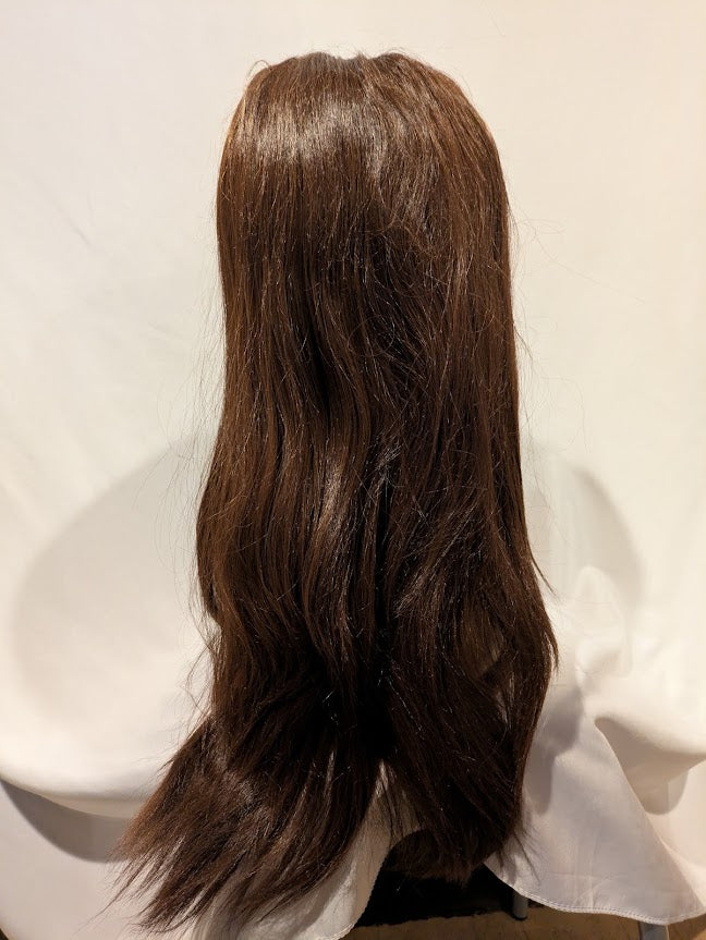 Wig, Long Straight 24" -Chocolate Brown