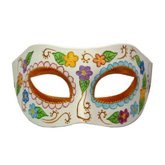 Mask, Day of the Dead Spring Flowers