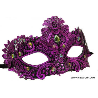 Mask, Macrame Metallic Antiqued