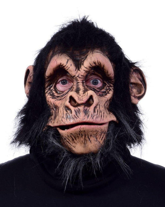 Animal, Chimp Monkey Mask-brown : one size