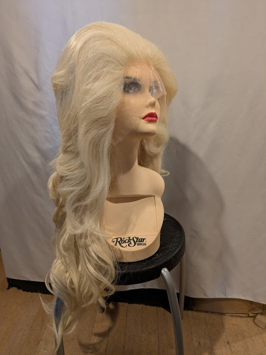Wig, OMFG (Lace Front) - Platinum Blonde