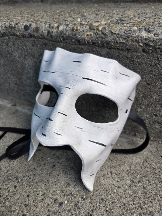 Mask, Half Face Birch