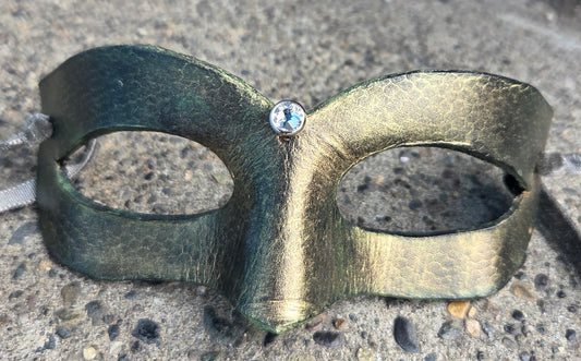 Mask, Small Bronze Snake