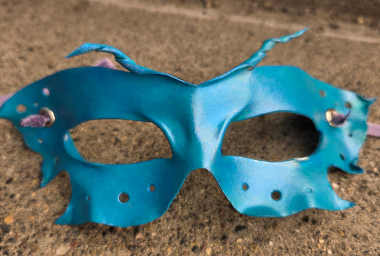 Mask, Shadowmoth Blue (Glasses)