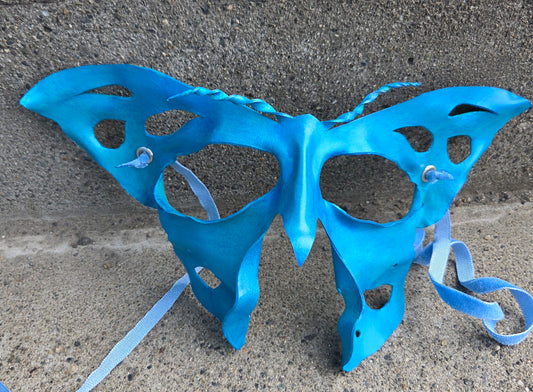 Mask, Butterfly Blue (Glasses)