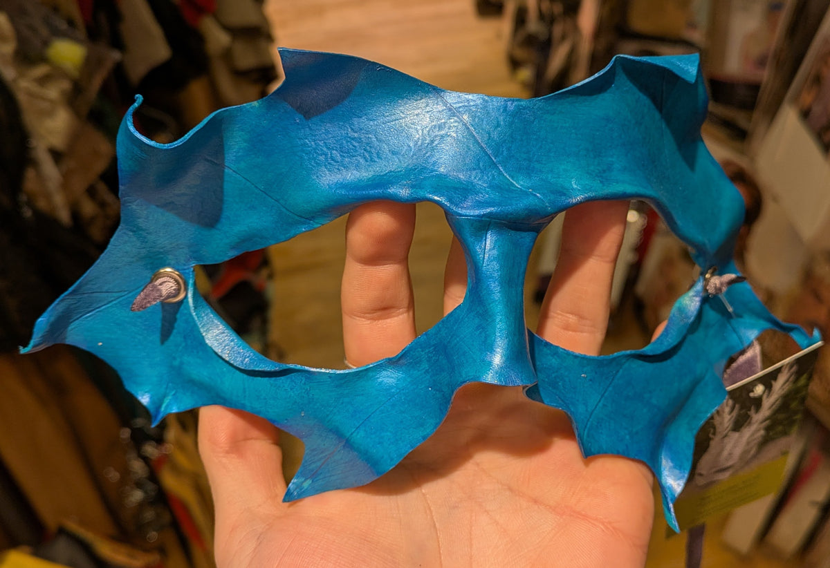 Mask, Leaf Blue (Glasses)
