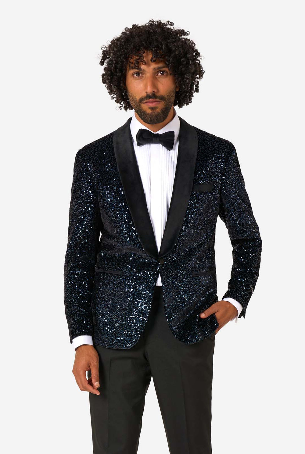 Blazer, Navy Sequin