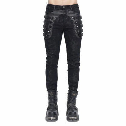 Pants, Slim Punk Buckles