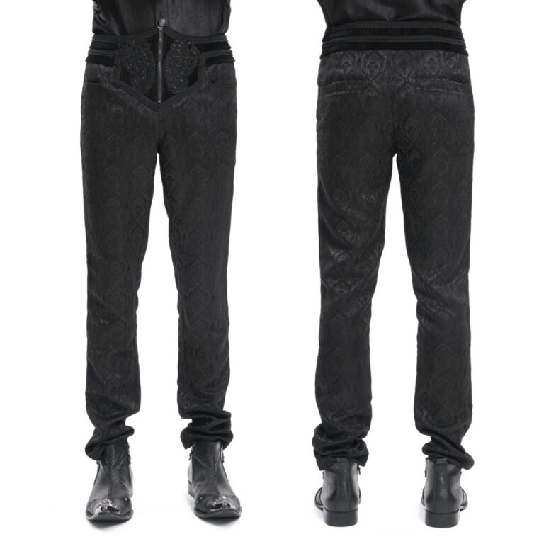 Pants, Victorian Zip-Up Paisley