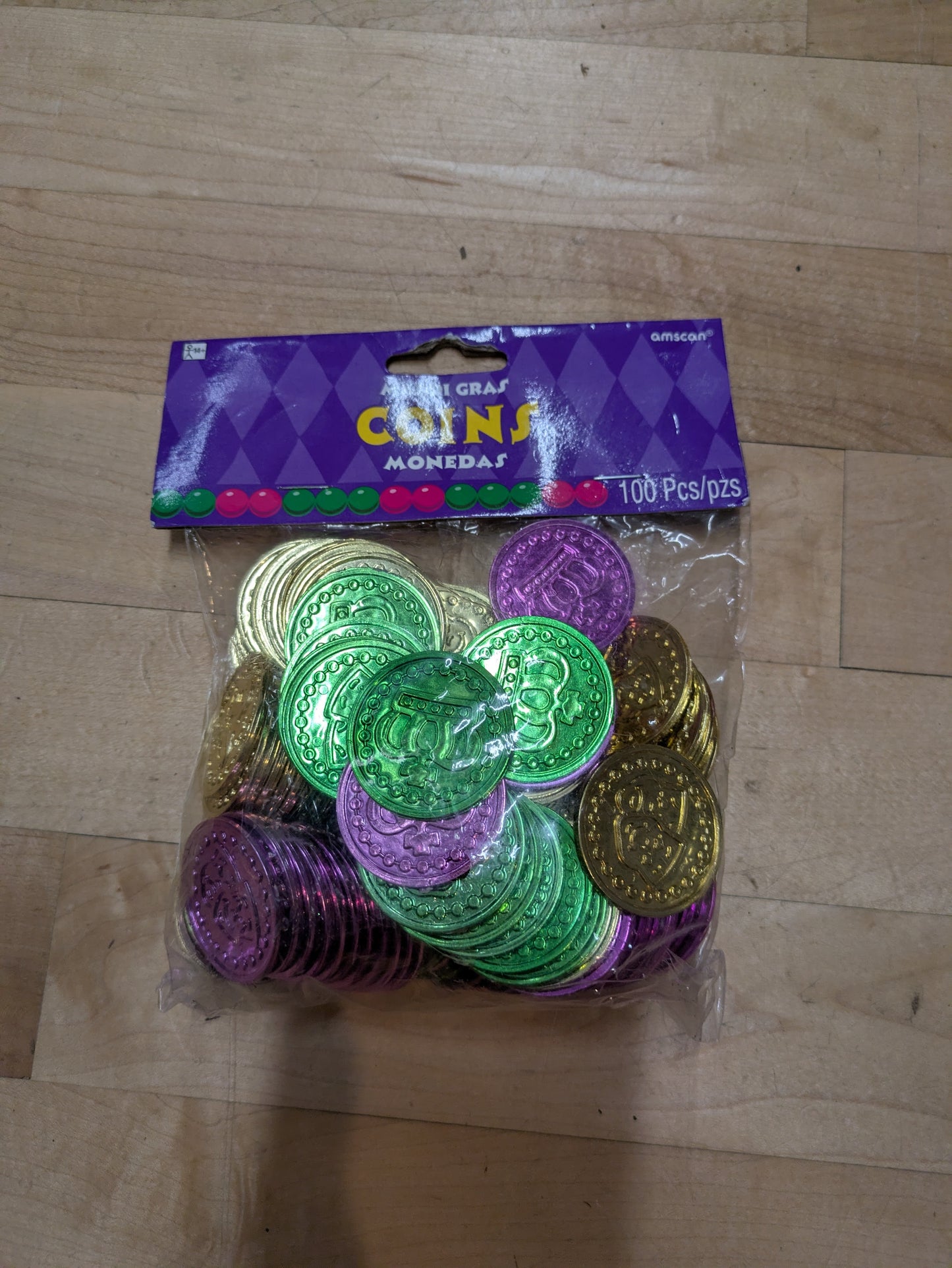 Coins, Mardi Gras