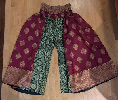 Pants, Indian Heritage Wide Brocade