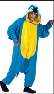 Funsies, Parrot-Blue/Yellow : Adult