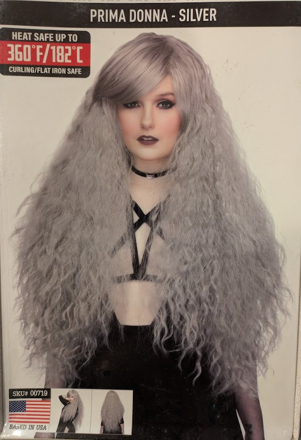 Wig, Prima Donna - Silver