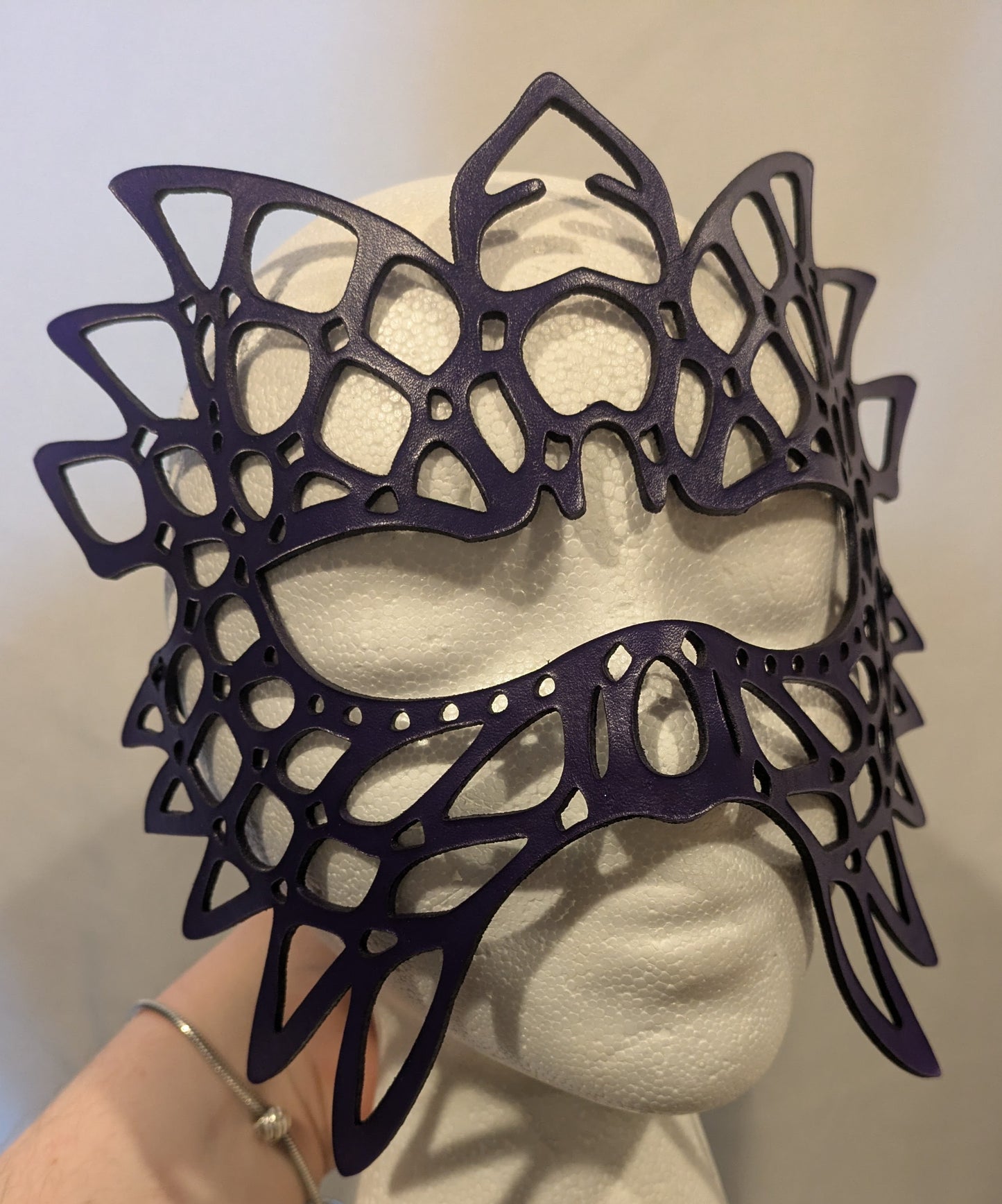 Leather Mask, Totem Purple (Glasses)