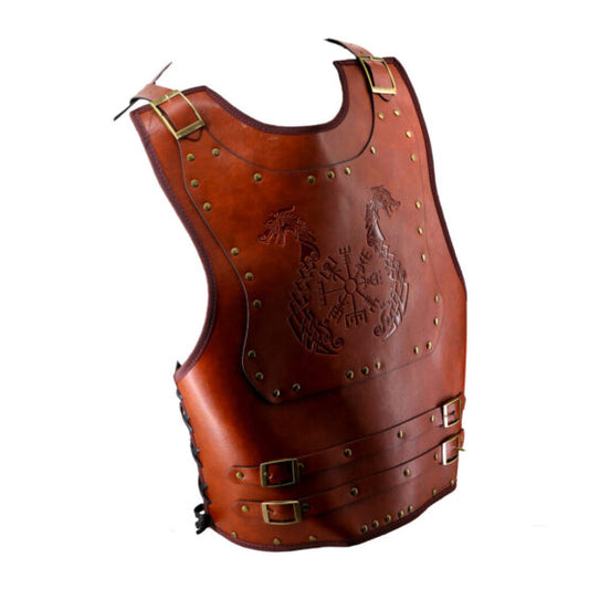 Chest Armor, Brown Embossed