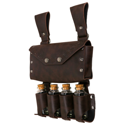 Pouch, Medieval Pleather Alchemy Waist Bag