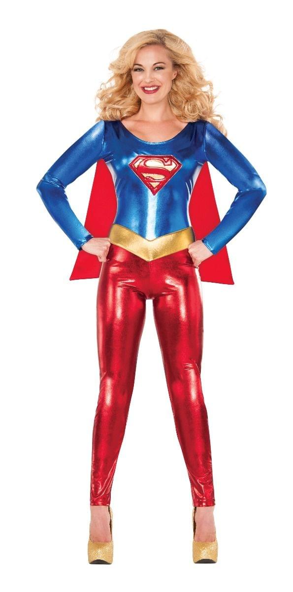 Supergirl in tights, not skirt-  : L