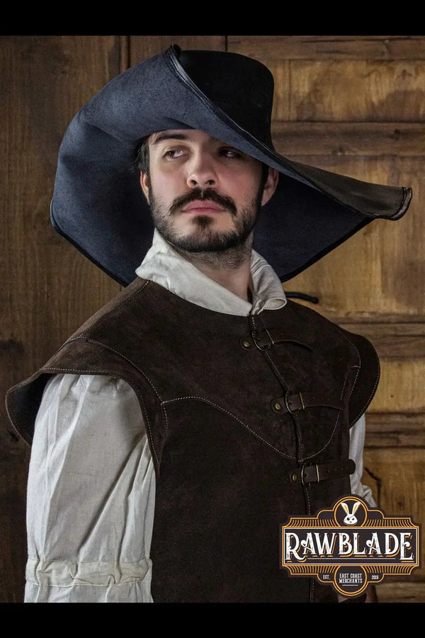 Hat, Cavalier Diego Black