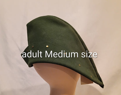 Hat, Leather Ranger Robin Hood