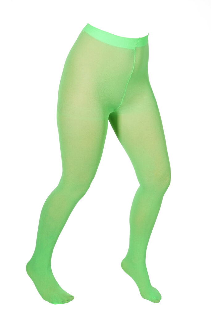 Tights, Neon Green