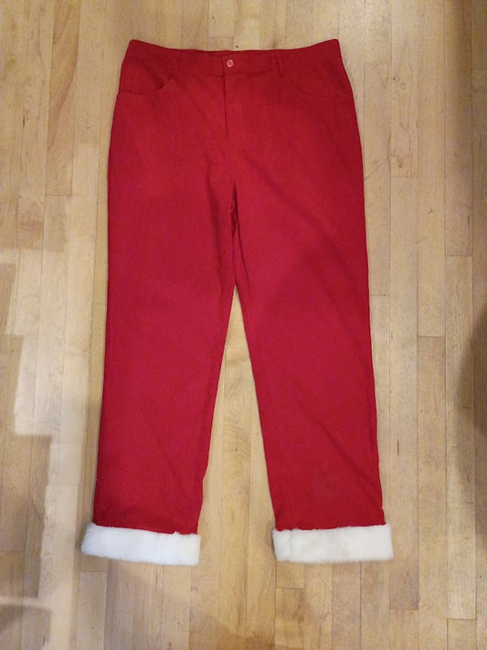 Pants, Corduroy Santa XL