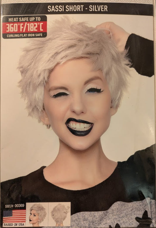 Wig, Sassi Short - Silver