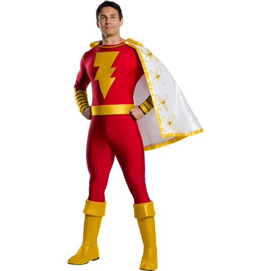 Shazam! Adult Costume-R/W/Y : XLarge 46-48