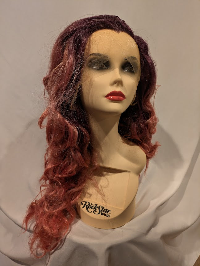 Wig, Siren (Lace Front) - Pink