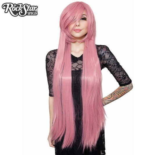 Wig, Long Straight 100cm - Milkshake Pink