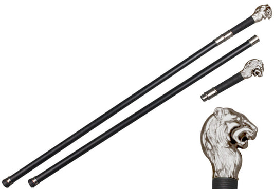 Cane, Lion head Gold