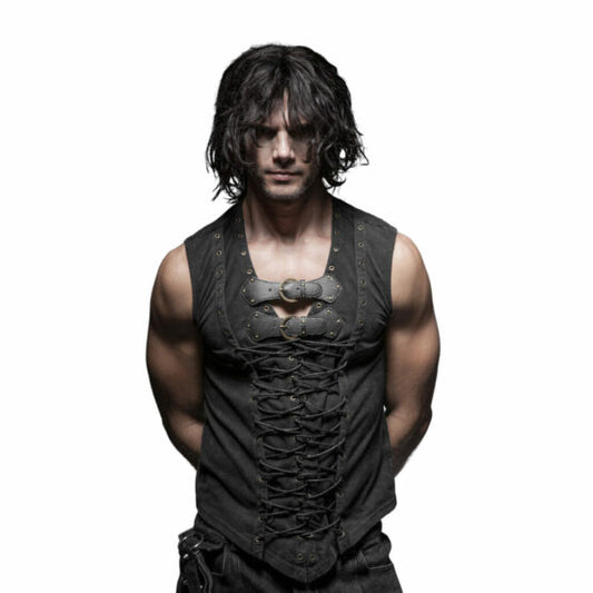 Shirt, Sleeveless Front Straps, 3XL