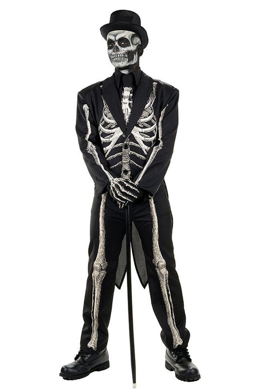 Skeleton Suit, Bone Chillin-XXL
